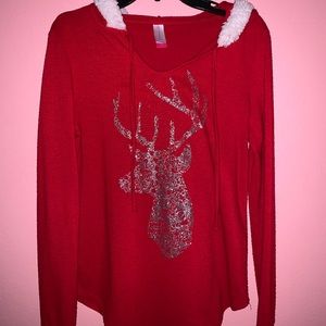 Red Deer Sweater